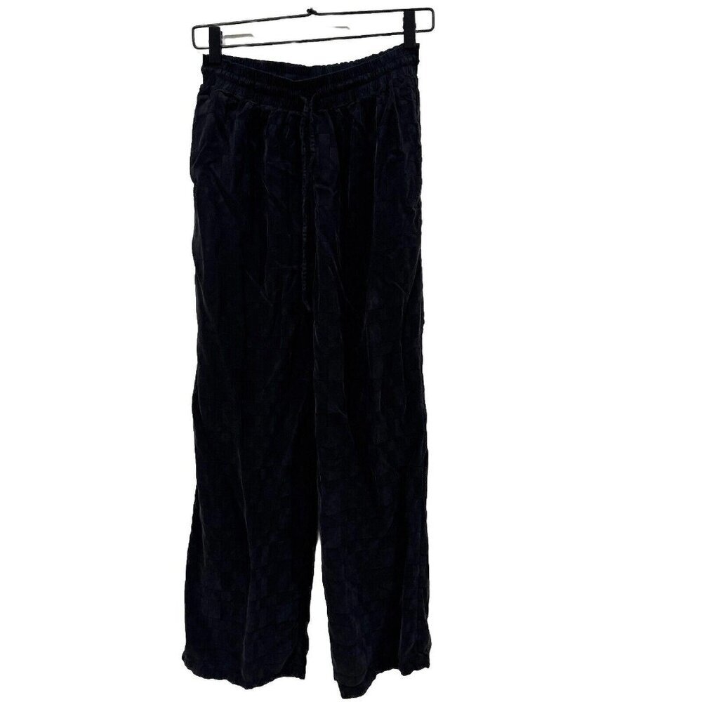 Women’s Callahan Cupro Navy‎ Black Pants Size Medium M